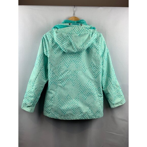 Women's Columbia Mint Green Interchangeable Jacket Size L - Picture 2 of 16